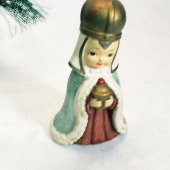 Vintage Wisemen Children's Nativity Manger Wiseman Standing Figurines 4 1/2" - Picture 5 of 8